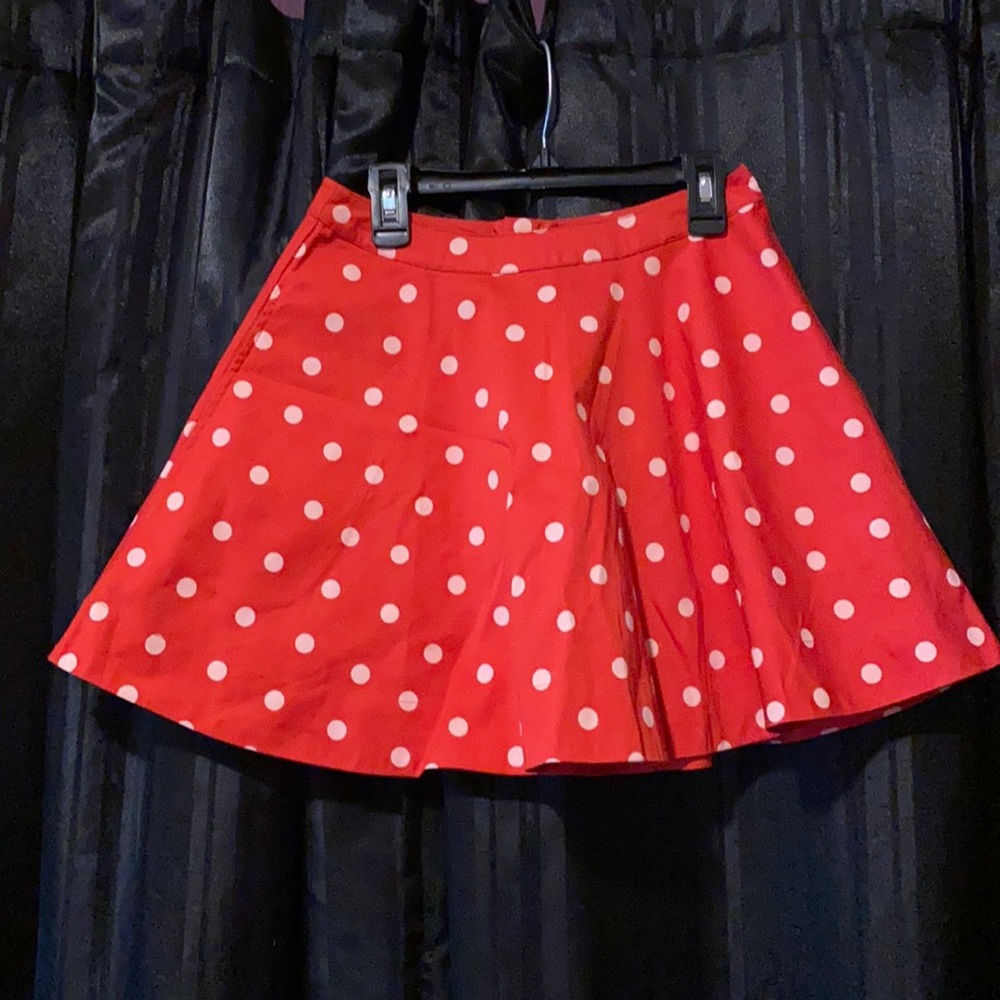 Kate Spade skirt the day polka dot skirt
